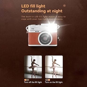 Mini digitalna kamera 1080P – retro dizajn - Snimanje u Full HD na lalafo.rs — 3 Mini digitalna kamera 1080P – retro dizajn - Snimanje u Full HD — 3