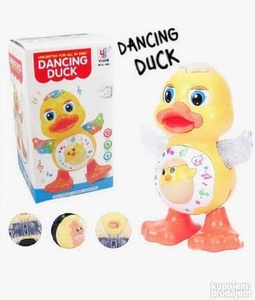 Muzička igračka Patka 🦆🎶 Interaktivna muzička patka pomaže u razvoju na lalafo.rs Muzička igračka Patka 🦆🎶 Interaktivna muzička patka pomaže u razvoju