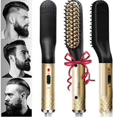 Električne četke za kosu: Muški stajler - Četka za kosu i bradu Multifunkcionalni stajler za na lalafo.rs — 1 Električne četke za kosu: Muški stajler - Četka za kosu i bradu Multifunkcionalni stajler za — 1