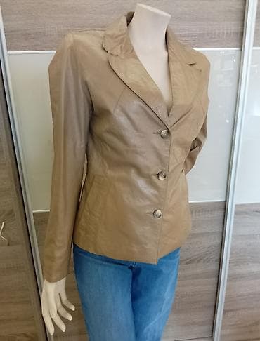 Strukirana jakna ZERO od prirodne kože u odličnom stanju, odgovara na lalafo.rs — 1 Strukirana jakna ZERO od prirodne kože u odličnom stanju, odgovara — 1