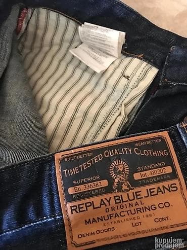 Original Replay farmerice 32-33 100% cotton TOP Polustruk 44cm na lalafo.rs — 5 Original Replay farmerice 32-33 100% cotton TOP Polustruk 44cm — 5