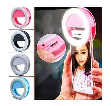 Mini ring light za telefon – Akcija Višenamenski uređaj sa punjivom na lalafo.rs — 2 Mini ring light za telefon – Akcija Višenamenski uređaj sa punjivom — 2