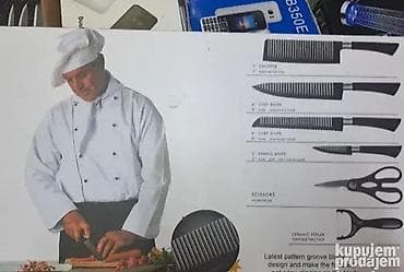 Kuhinjski set noževa Praktičan set kvalitetnih kuhinjskih noževa – na lalafo.rs — 2 Kuhinjski set noževa Praktičan set kvalitetnih kuhinjskih noževa – — 2