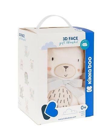 Textile: Kikka Boo 3D Face Gift Blanket – poklon set za bebe - Mekano ćebence at lalafo.rs — 1 Textile: Kikka Boo 3D Face Gift Blanket – poklon set za bebe - Mekano ćebence — 1