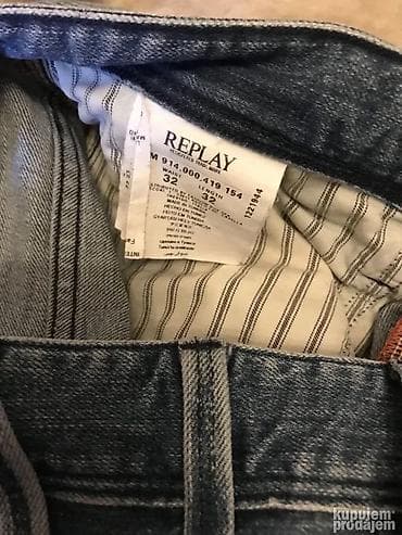 Original Replay farmerice 32/33 U odlicnom stanju Made in Italy Mere na lalafo.rs — 8 Original Replay farmerice 32/33 U odlicnom stanju Made in Italy Mere — 8