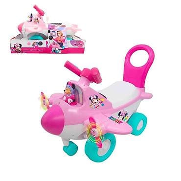 Baby Push Walkers: Dečija guralica u obliku aviona, dizajnirana u roze boji sa motivima at lalafo.rs — 1 Baby Push Walkers: Dečija guralica u obliku aviona, dizajnirana u roze boji sa motivima — 1