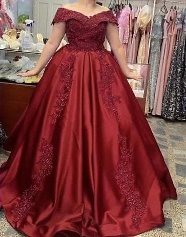 Luksuzna bordo svečana haljina / venčanica (Kao nova!) Prodajem na lalafo.rs — 6 Luksuzna bordo svečana haljina / venčanica (Kao nova!) Prodajem — 6