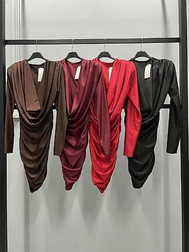 🔥Ženska mini haljina sa drapiranim prednjim delom 2800 din ✅Haljina na lalafo.rs — 3 🔥Ženska mini haljina sa drapiranim prednjim delom 2800 din ✅Haljina — 3