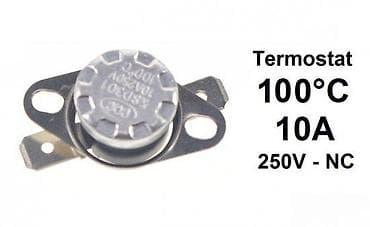 Laundry Machine Thermostats: Termostat sa bimetalom – 100°C, 10A, 250V, NC (normalno zatvoren) at lalafo.rs — 2 Laundry Machine Thermostats: Termostat sa bimetalom – 100°C, 10A, 250V, NC (normalno zatvoren) — 2