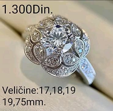 PRELEPE KVALITETNE POSREBRENE RAZNOVRSNE PRSTENJE SA CIRKONIMA,SA na lalafo.rs — 7 PRELEPE KVALITETNE POSREBRENE RAZNOVRSNE PRSTENJE SA CIRKONIMA,SA — 7
