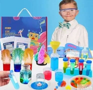 Dečija igra – Laboratorija sa 238 eksperimenata Set sadrži sve što je na lalafo.rs Dečija igra – Laboratorija sa 238 eksperimenata Set sadrži sve što je