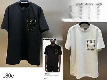 Men's Clothing: T-shirt Fendi, color - Black at lalafo.rs — 2 Men's Clothing: T-shirt Fendi, color - Black — 2