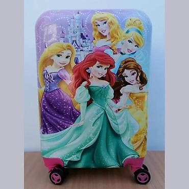 za svaki dan: Dečiji kofer sa motivom Disney princeza - Tvrda školjka sa sjajnim at lalafo.rs — 1 za svaki dan: Dečiji kofer sa motivom Disney princeza - Tvrda školjka sa sjajnim — 1