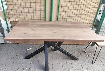 Desks and tables: Trpezarijski sto Orah UNIVER 140x80cm na stanju Trpezarijski sto at lalafo.rs — 5 Desks and tables: Trpezarijski sto Orah UNIVER 140x80cm na stanju Trpezarijski sto — 5