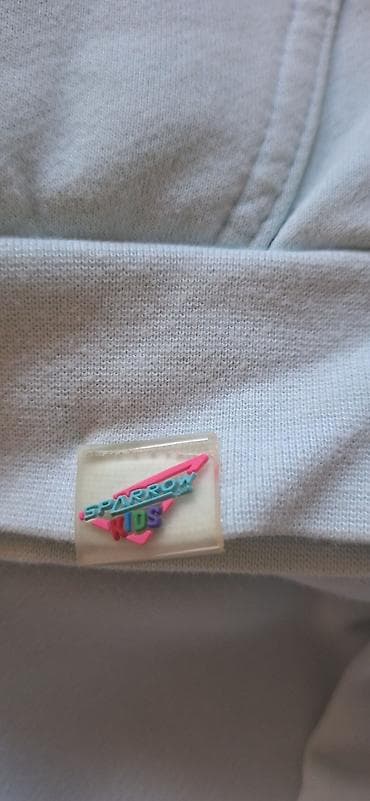 SPARROW bejbi plava trenerka za devojčice domaći brend 100% pamuk na lalafo.rs — 3 SPARROW bejbi plava trenerka za devojčice domaći brend 100% pamuk — 3