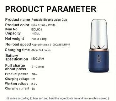 Small Portable Juicer – Vaš lični sokovnik za zdrav i brz napitak! na lalafo.rs — 2 Small Portable Juicer – Vaš lični sokovnik za zdrav i brz napitak! — 2