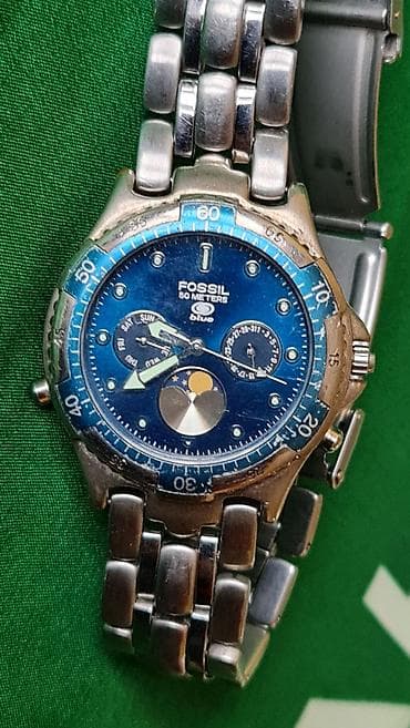 Fossil “Blue” muški ručni sat – analogni, čelični - Marka/model na lalafo.rs — 5 Fossil “Blue” muški ručni sat – analogni, čelični - Marka/model — 5