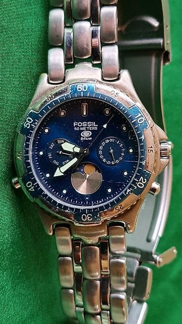 Fossil “Blue” muški ručni sat – analogni, čelični - Marka/model na lalafo.rs — 4 Fossil “Blue” muški ručni sat – analogni, čelični - Marka/model — 4