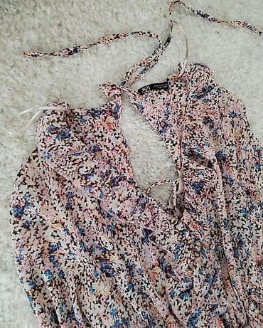 Zara boho dugacka maksi haljina u roze boji. Veličina S na lalafo.rs — 4 Zara boho dugacka maksi haljina u roze boji. Veličina S — 4