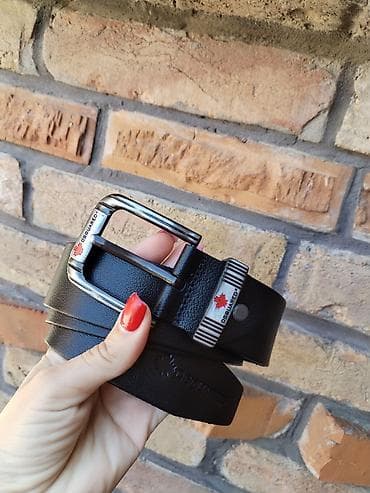 Nov DSQUARED KAIŠ sa etiketom -Materijal: koža. -Širina kaiša: 4cm na lalafo.rs — 6 Nov DSQUARED KAIŠ sa etiketom -Materijal: koža. -Širina kaiša: 4cm — 6