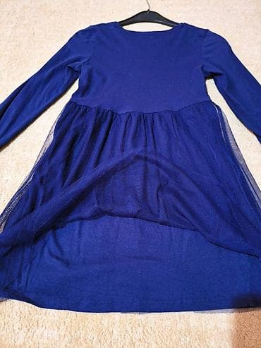 Kao nova teget plava haljina sa tilom 140 – 8, 9 10 Jednom nošena na lalafo.rs — 8 Kao nova teget plava haljina sa tilom 140 – 8, 9 10 Jednom nošena — 8