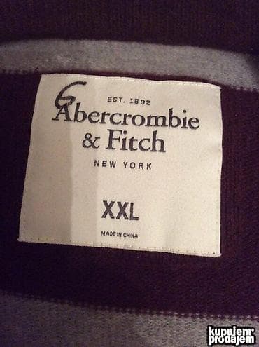 Original Abercrombie &Fitch dzemper L - XL 80% shur wolle 10% na lalafo.rs — 2 Original Abercrombie &Fitch dzemper L - XL 80% shur wolle 10% — 2