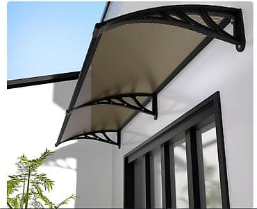 Polikarbonatna nadstrešnica za vrata/prozore – 190 x 98,5 cm - at lalafo.rs Polikarbonatna nadstrešnica za vrata/prozore – 190 x 98,5 cm -