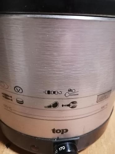 Električna friteza „Top” sa korpom - Okrugla friteza sa metalnim na lalafo.rs — 2 Električna friteza „Top” sa korpom - Okrugla friteza sa metalnim — 2