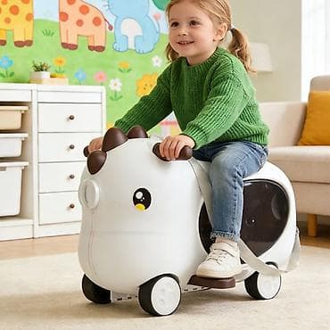 Dečji kofer na točkiće i guralica 2-u-1 – dinosaurus - na lalafo.rs — 1 Dečji kofer na točkiće i guralica 2-u-1 – dinosaurus - — 1