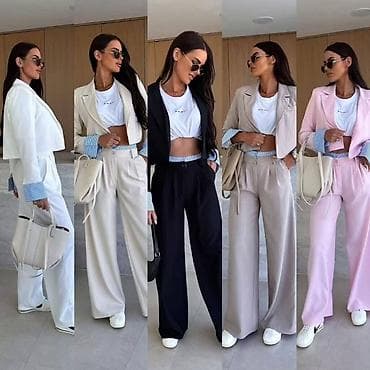 💫Ženski komplet – kratki sako i široke pantalone
3900 din na lalafo.rs — 4 💫Ženski komplet – kratki sako i široke pantalone
3900 din — 4
