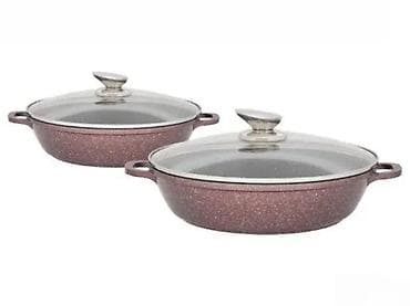Home & Garden: Set plitkih granitnih šerpi KO-4PL. Opis proizvoda: SET GRANITNIH at lalafo.rs — 1 Home & Garden: Set plitkih granitnih šerpi KO-4PL. Opis proizvoda: SET GRANITNIH — 1