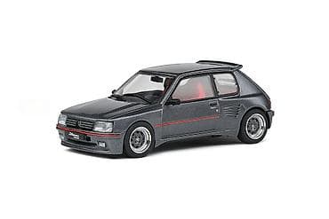 Solido Peugeot 205 Dimma Grey Metallic 1989 Die-cast model u razmeri na lalafo.rs Solido Peugeot 205 Dimma Grey Metallic 1989 Die-cast model u razmeri