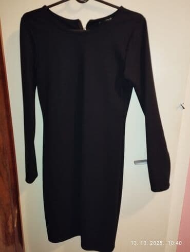 Haljine: 9Fashion Woman XS, bоја - Crna, Dugih rukava na lalafo.rs Haljine: 9Fashion Woman XS, bоја - Crna, Dugih rukava