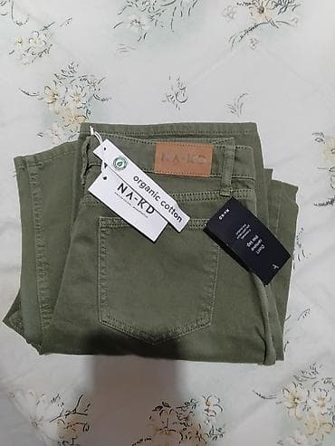 NA-KD ženske pantalone – model: Mid Waist Loose Jeans with Seam na lalafo.rs — 2 NA-KD ženske pantalone – model: Mid Waist Loose Jeans with Seam — 2
