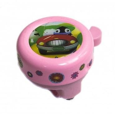 Dečije zvonce za bicikl – ružičasto - Materijal: metalno kućište sa na lalafo.rs Dečije zvonce za bicikl – ružičasto - Materijal: metalno kućište sa