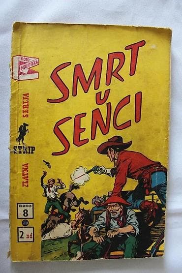 Sport & Hobby: ZLATNA SERIJA 8, ZS 8, TEKS, TEX SMRT U SENCI | Zlatna Serija 8, ZS at lalafo.rs — 2 Sport & Hobby: ZLATNA SERIJA 8, ZS 8, TEKS, TEX SMRT U SENCI | Zlatna Serija 8, ZS — 2