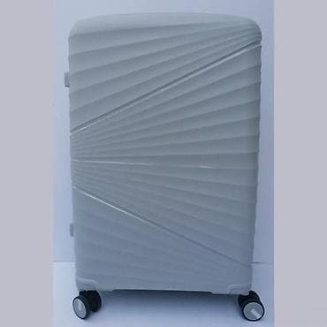 Travel suitcases and bags: Veliki kofer na točkiće – tvrda školjka, sivi - Materijal: tvrda at lalafo.rs — 3 Travel suitcases and bags: Veliki kofer na točkiće – tvrda školjka, sivi - Materijal: tvrda — 3