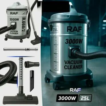 Irons: Industrijski usisivač RAF R.6687/2 – 3000W, zapremina 25L suvo mokri at lalafo.rs — 1 Irons: Industrijski usisivač RAF R.6687/2 – 3000W, zapremina 25L suvo mokri — 1
