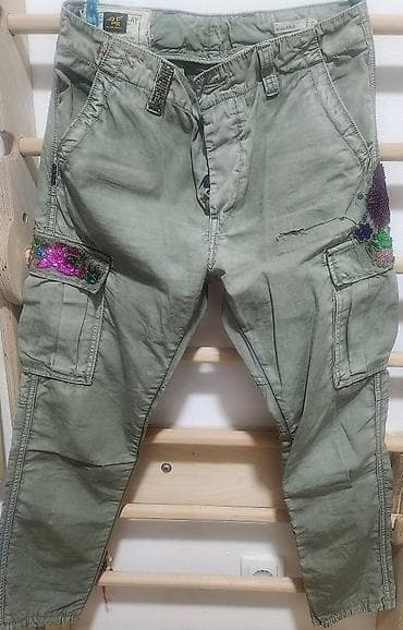 Maslinaste Replay farmerice, baggy kroja,27 veličina, nošene par puta na lalafo.rs — 1 Maslinaste Replay farmerice, baggy kroja,27 veličina, nošene par puta — 1