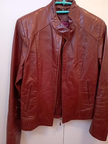 Kozna jakna braon boje na lalafo.rs — 2 Kozna jakna braon boje — 2