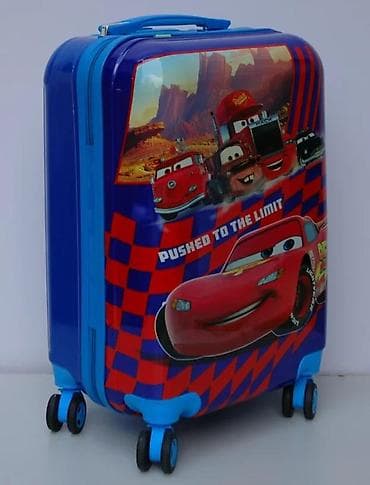 za svaki dan: Dečji kofer na točkiće – Disney Cars (Lightning McQueen) - Tvrda ABS at lalafo.rs — 8 za svaki dan: Dečji kofer na točkiće – Disney Cars (Lightning McQueen) - Tvrda ABS — 8