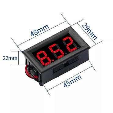 Digitalni Led Voltmetar 0-100v Dc sa 3 zice na lalafo.rs — 5 Digitalni Led Voltmetar 0-100v Dc sa 3 zice — 5