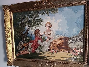 Viler "Pastirska idila" Ram 97/74cm 450eura Licno preuzimanje Bg na lalafo.rs — 2 Viler "Pastirska idila" Ram 97/74cm 450eura Licno preuzimanje Bg — 2