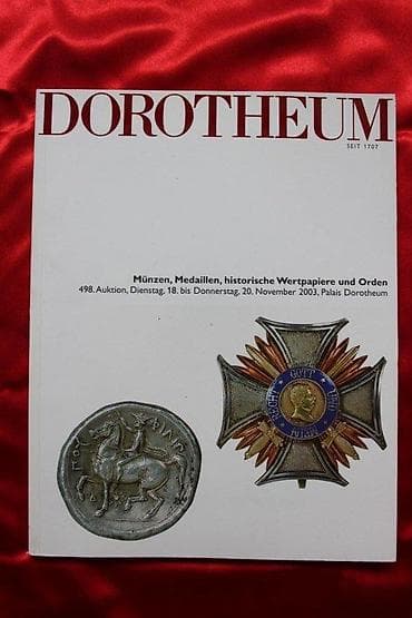 DOROTHEUM, MUNZEN, MEDALLIEN, WERPAPIERE UND ORDEN, 2003 | Aukcioni na lalafo.rs DOROTHEUM, MUNZEN, MEDALLIEN, WERPAPIERE UND ORDEN, 2003 | Aukcioni