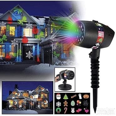 Praznicni projektor laser sa 12 slajdova ✅Za samo par trenutaka na lalafo.rs — 1 Praznicni projektor laser sa 12 slajdova ✅Za samo par trenutaka — 1