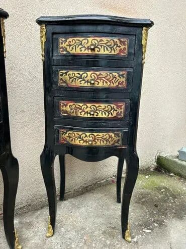 Antique Dressers: Stare stilske Boulle komode / noćni ormarići Stare Boulle komode / at lalafo.rs — 7 Antique Dressers: Stare stilske Boulle komode / noćni ormarići Stare Boulle komode / — 7