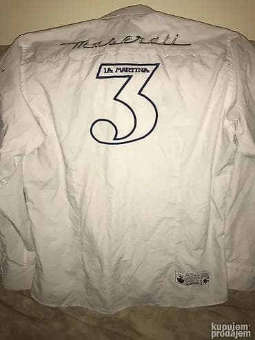 Original La Martina MASERATI kosulja L 100% cotton Ramena 49cm, duzina na lalafo.rs — 5 Original La Martina MASERATI kosulja L 100% cotton Ramena 49cm, duzina — 5