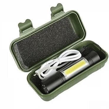 Electronics: Kompaktna USB punjiva LED lampa/mini baterijska lampa u zaštitnoj at lalafo.rs — 1 Electronics: Kompaktna USB punjiva LED lampa/mini baterijska lampa u zaštitnoj — 1
