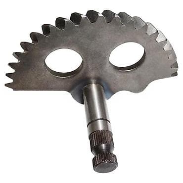 Zupčasta polu-kružna poluga/segment sa osovinom – mehanički deo - at lalafo.rs Zupčasta polu-kružna poluga/segment sa osovinom – mehanički deo -