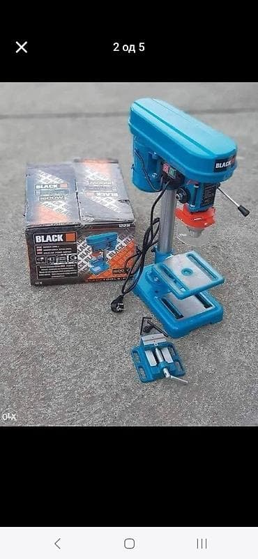 Stubna Bušilica BLACK 1600 W �Model : 12231� �BLACK stubna bušilica na lalafo.rs — 2 Stubna Bušilica BLACK 1600 W �Model : 12231� �BLACK stubna bušilica — 2